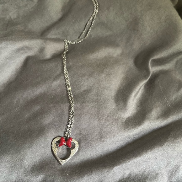 Swavorski Disney Minnie Mouse Necklace - Picture 2 of 2